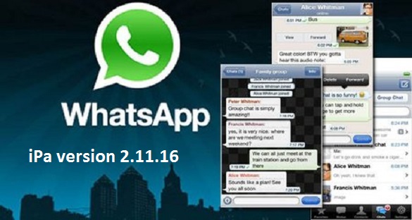 whatsapp 2.6.4 ipa cracked